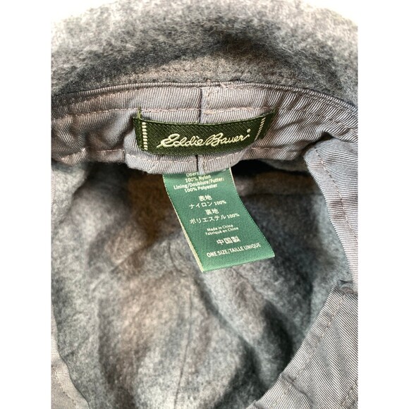 Eddie Bauer Trapper Ski Hat Cap Windcutter Fleece one size Fitted Ear Flaps - Picture 7 of 7